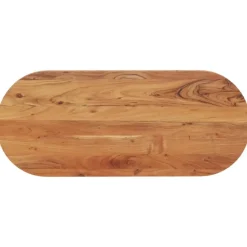 Tafelbladen-vidaXL - Tafelblad - Bruin - Acaciahout - 140 x 60 cm - 1 pcs