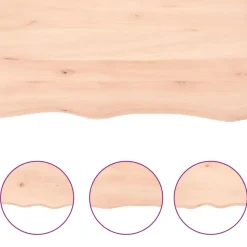 vidaXL - Tafelblad - Bruin - Hout - 180 x 60 x 6 cm