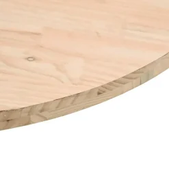 Tafelbladen-vidaXL - Tafelblad - Bruin - Grenenhout - Ø 90 x 2.5 cm