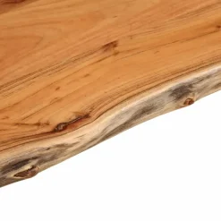 Tafelbladen-vidaXL - Tafelblad - Bruin - Hout - 80 x 40 x 3.8 cm