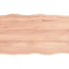 Tafelbladen-vidaXL - Tafelblad - Bruin - Eikenhout - 100 x 60 x 4 cm