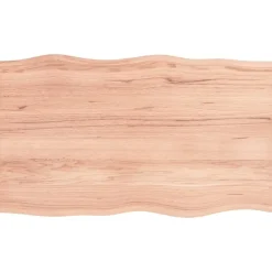 Tafelbladen-vidaXL - Tafelblad - Bruin - Eikenhout - 100 x 60 x 4 cm