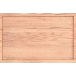 Tafelbladen-vidaXL - Tafelblad - Bruin - Eikenhout - 100 x 60 x 4 cm