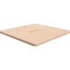 vidaXL - Tafelblad - Bruin - Eikenhout - 70 x 70 x 2.5 cm