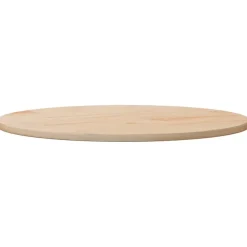 vidaXL - Tafelblad - Bruin - Grenenhout - Ø 80 x 2.5 cm