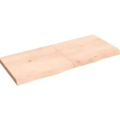 Tafelbladen-vidaXL - Tafelblad - Bruin - Hout - 140 x 60 x 6 cm