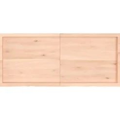 Tafelbladen-vidaXL - Tafelblad - Bruin - Hout - 140 x 60 x 6 cm