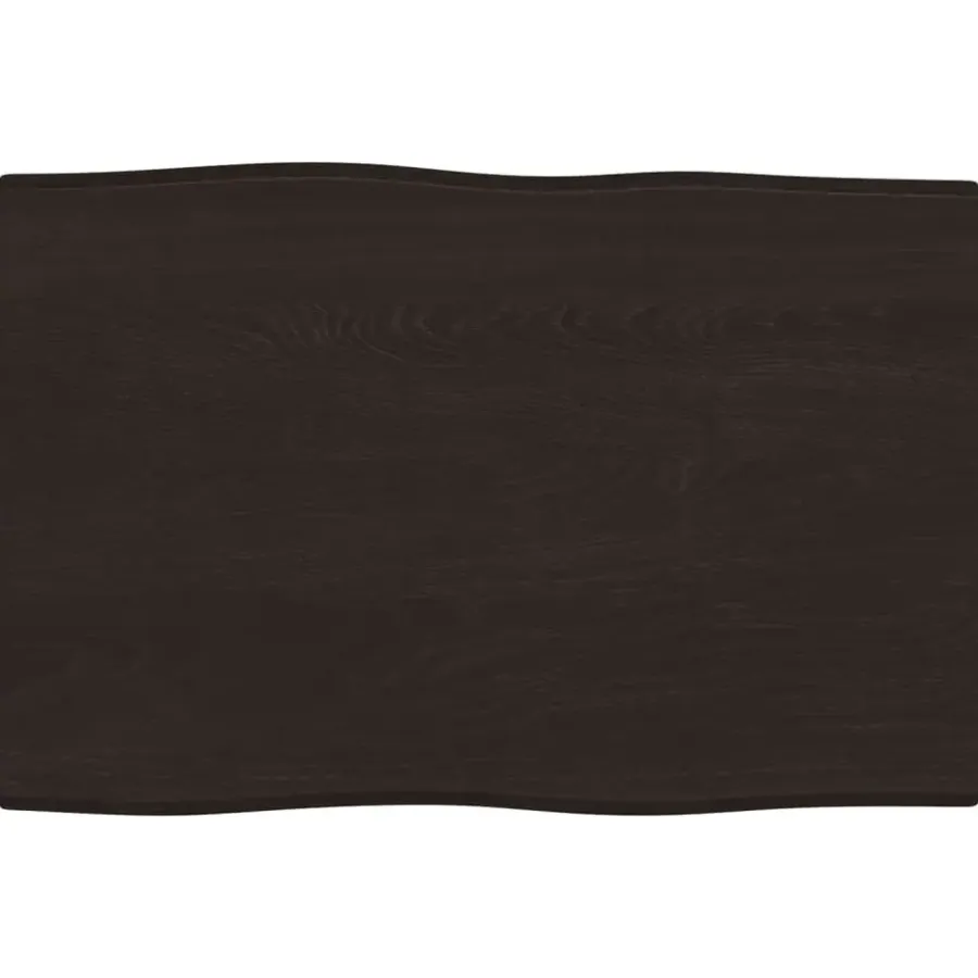 vidaXL - Tafelblad - Bruin - Eikenhout - 60 x 40 x 4 cm