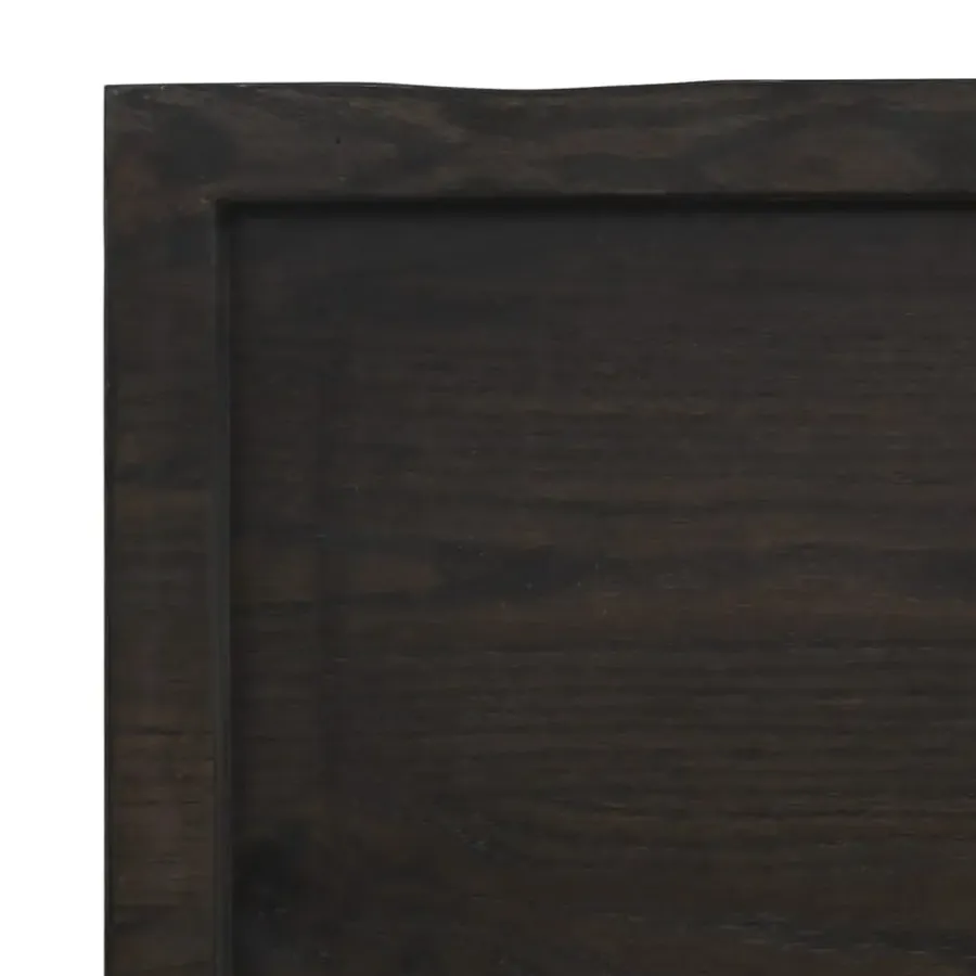vidaXL - Tafelblad - Bruin - Eikenhout - 60 x 40 x 4 cm