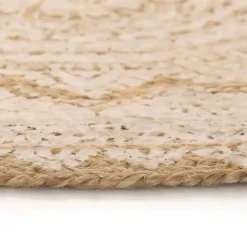 Jute Vloerkleden|Ronde Vloerkleden-vidaXL - Tapijt - Beige - Jute - 150 cm