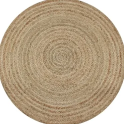 Vloerkleden|Jute Vloerkleden-vidaXL - Tapijt - Beige - Jute - 120 cm