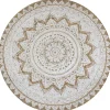 Jute Vloerkleden-vidaXL - Tapijt - Beige - Jute - 120 cm