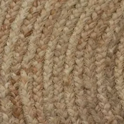 Jute Vloerkleden|Ronde Vloerkleden-vidaXL - Tapijt - Beige - Jute - 90 cm