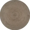 Jute Vloerkleden-vidaXL - Tapijt - Grijs - Jute