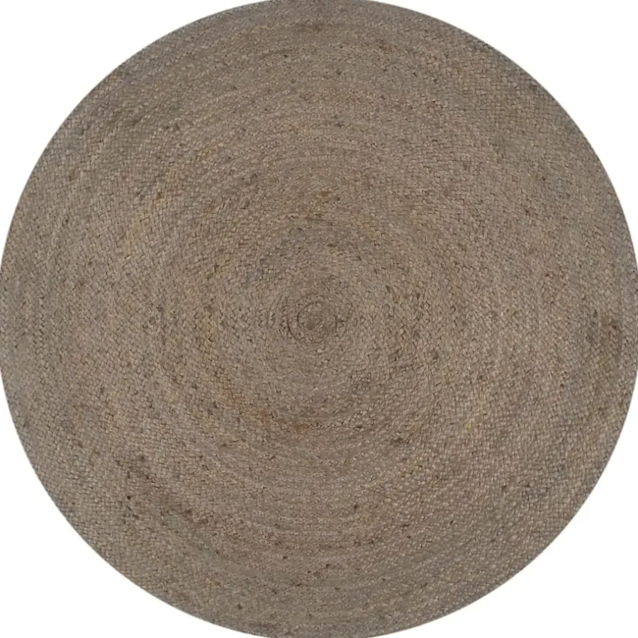 Jute Vloerkleden-vidaXL - Tapijt - Grijs - Jute