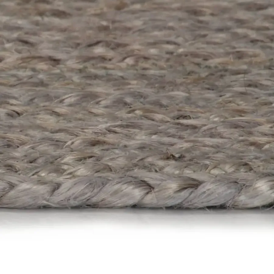 Jute Vloerkleden-vidaXL - Tapijt - Grijs - Jute