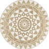 Jute Vloerkleden-vidaXL - Tapijt - Wit - Jute