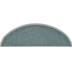 vidaXL - Tapijt Traptrede - Blauw - Polypropyleen