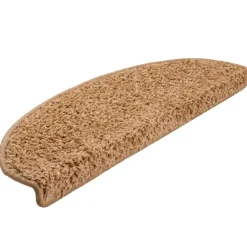 Trapmatten-vidaXL - Tapijt Traptrede - Beige - Polypropyleen