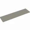 Tapijtlopers En Keukenlopers-vidaXL - Tapijtloper - Zilver - Stof - 80 x 300 cm