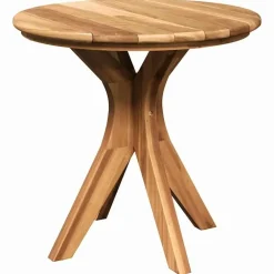 vidaXL - Terrastafel - Bruin - Massief teakhout - 55 x 55 x 51 cm