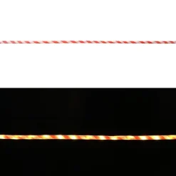 vidaXL - Touwenlicht met 2400 LED 100 m - Wit en rood - PVC