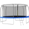 vidaXL - Trampolineset - Blauw - Ø 460 x 80 cm