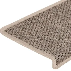 vidaXL - Trapmat - Beige - Stof - 15 stuks