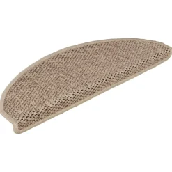 Trapmatten-vidaXL - Trapmat - Beige - Stof - 65 x 21 x 4 cm - 15 stuks