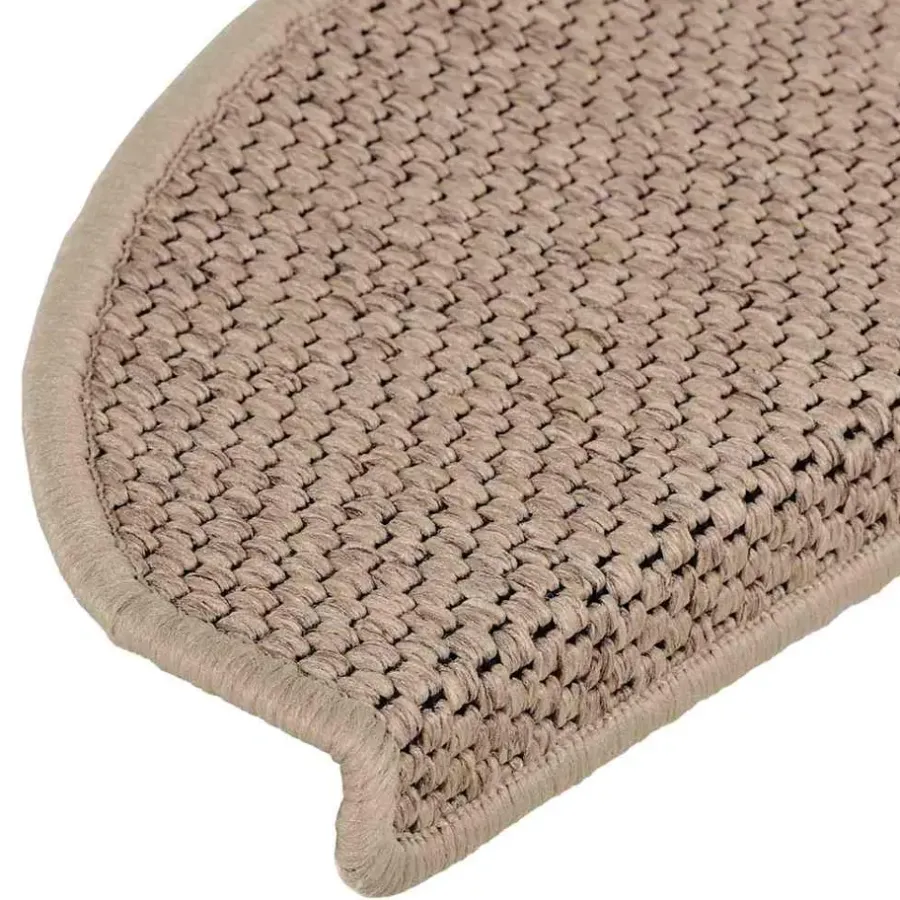 Trapmatten-vidaXL - Trapmat - Beige - Stof - 65 x 21 x 4 cm - 15 stuks