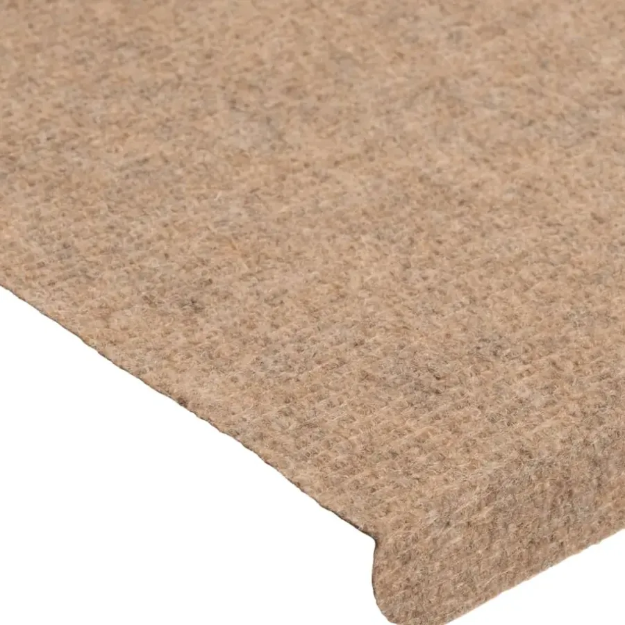 Trapmatten-vidaXL - Trapmat - Beige - Stof - 65 x 24.5 x 3.5 cm - 15 stuks