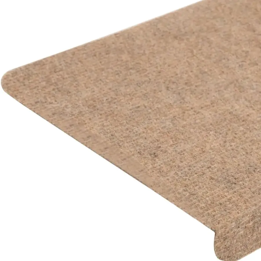 Trapmatten-vidaXL - Trapmat - Beige - Stof - 65 x 24.5 x 3.5 cm - 15 stuks