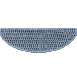 vidaXL - Trapmat - Blauw - Stof - 65 x 21 x 4 cm - 15 stuks