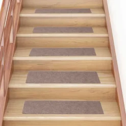 Trapmatten-vidaXL - Trapmat - Bruin - Polypropyleen - 76 x 20 cm - 15 stuks