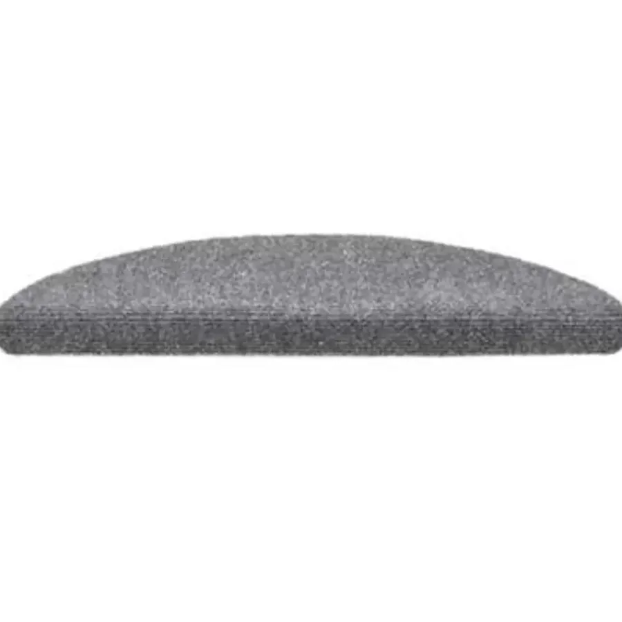 vidaXL - Trapmat - Grijs - Polypropyleen - 56 x 17 x 3 cm - 15 stuks