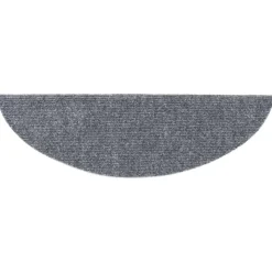Trapmatten-vidaXL - Trapmat - Grijs - Polypropyleen - 56 x 17 x 3 cm - 10 stuks