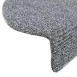 Trapmatten-vidaXL - Trapmat - Grijs - Polypropyleen - 65 x 21 x 4 cm - 15 stuks