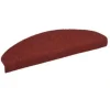 Trapmatten-vidaXL - Trapmat - Rood - Polypropyleen - 65 x 21 x 4 cm - 15 stuks