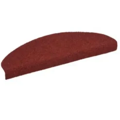 Trapmatten-vidaXL - Trapmat - Rood - Polypropyleen - 65 x 21 x 4 cm - 15 stuks
