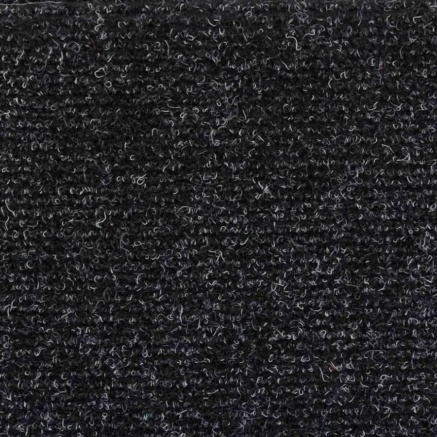 vidaXL - Trapmat - Zwart - Polypropyleen - 56 x 17 x 3 cm - 5 stuks