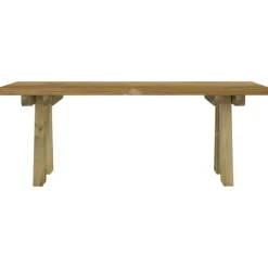 Tuinbanken-vidaXL - Tuinbank - Bruin - Grenenhout - 110 x 38 x 45 cm
