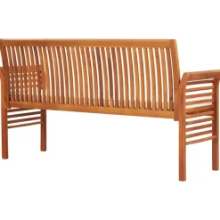 Tuinbanken-vidaXL - Tuinbank - Bruin - Hout - 150 cm