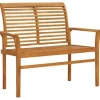 vidaXL - Tuinbank - Bruin - Hout