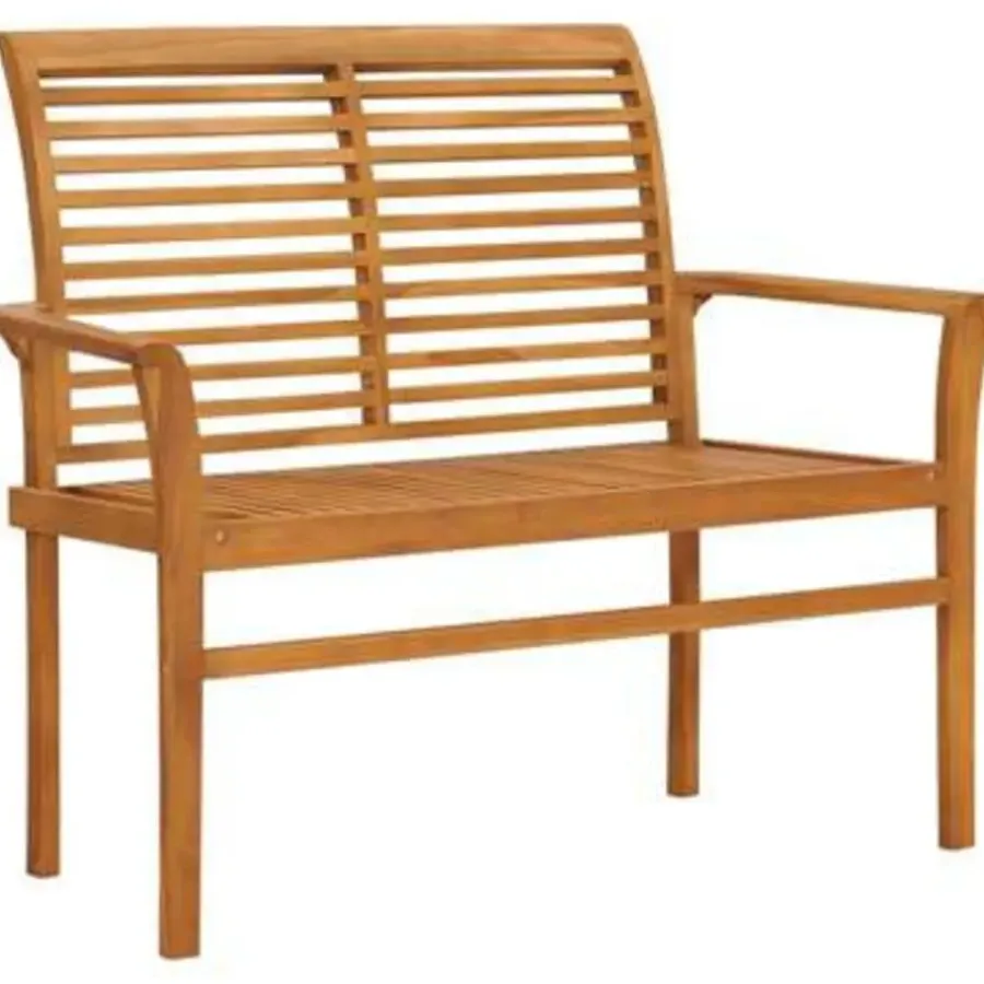 vidaXL - Tuinbank - Bruin - Hout