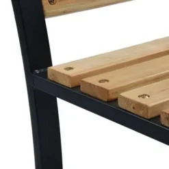Tuinbanken-vidaXL - Tuinbank - Bruin - Hout - 120 x 53 x 77 cm