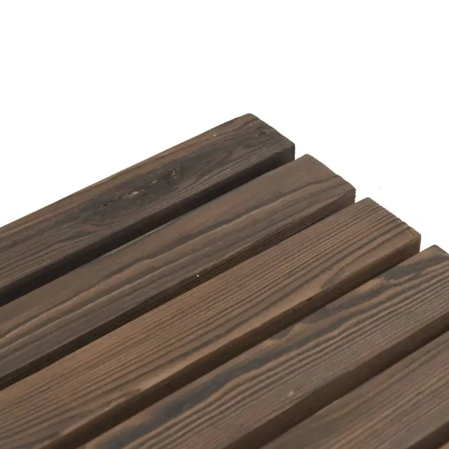 vidaXL - Tuinbank - Bruin - Hout - 115 cm