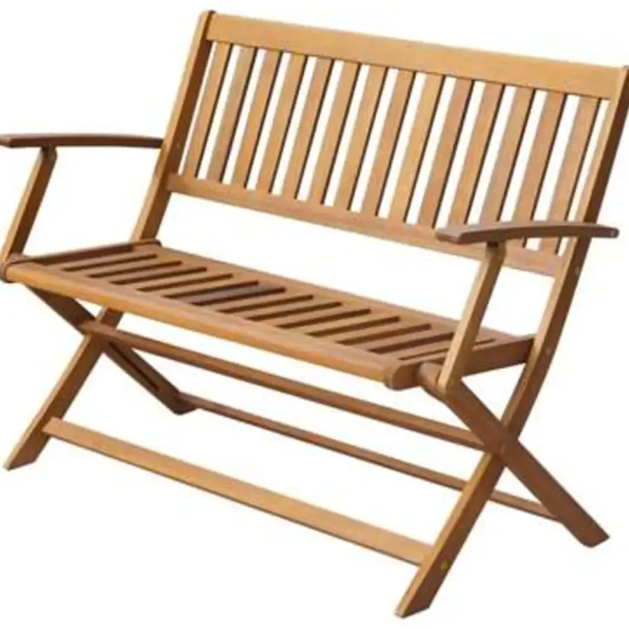 vidaXL - Tuinbank - Bruin - Hout
