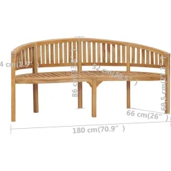 Tuinbanken-vidaXL - Tuinbank - Bruin - Hout