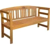 vidaXL - Tuinbank - Bruin - Hout - 157 cm