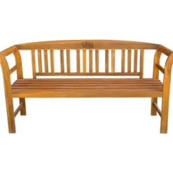 vidaXL - Tuinbank - Bruin - Hout - 157 cm
